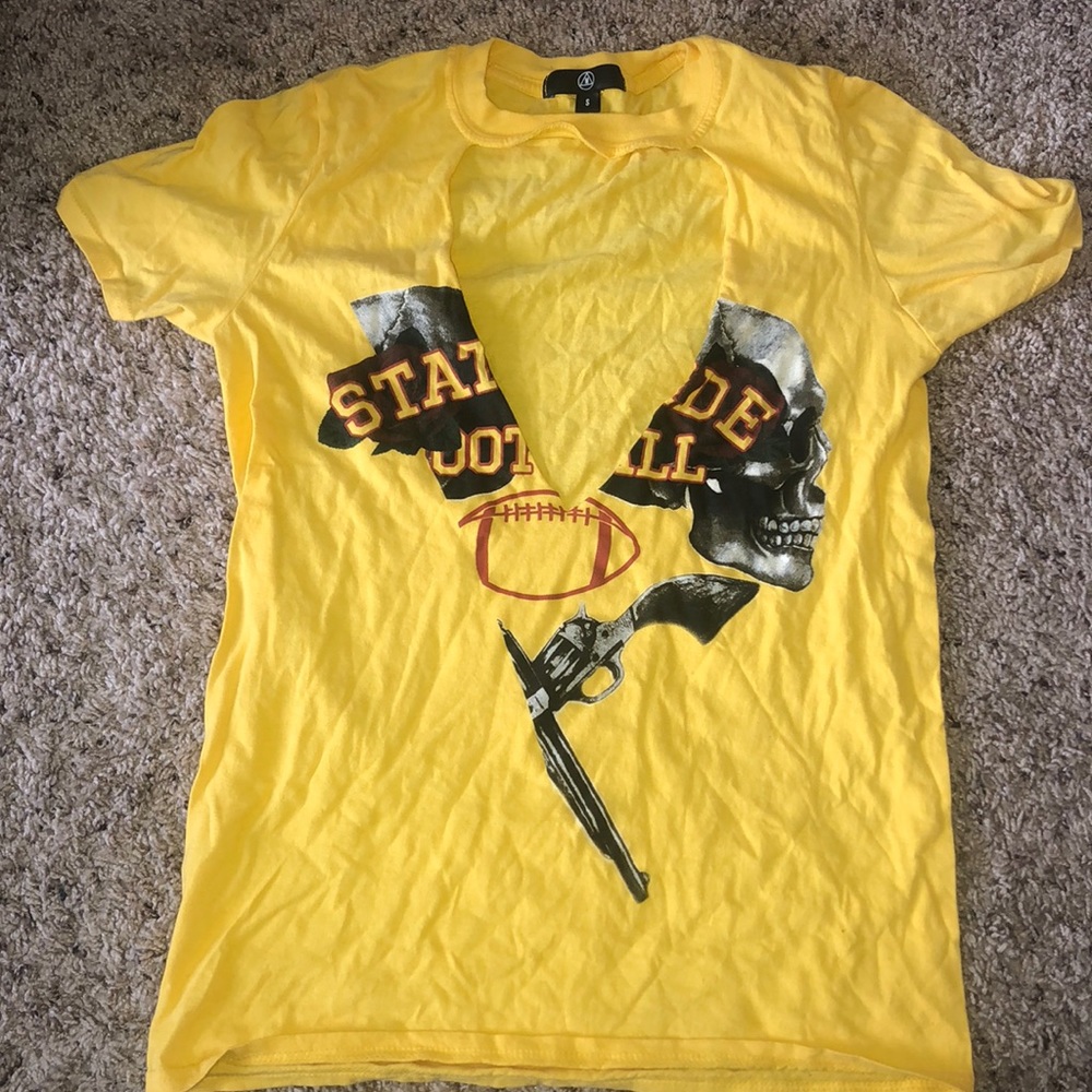 Yellow shirt